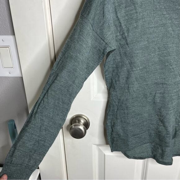 Madewell Southstar Scoop Neck Lightweight Wool Sweater Size XS - Picture 4 of 8